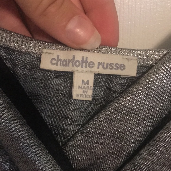 Shimmer Gray Dress - Picture 4 of 5